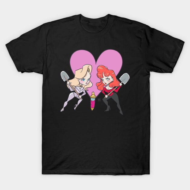 En Garde....Bestie T-Shirt by Psychofishes